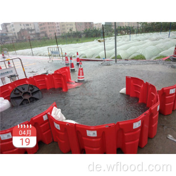 Freistehende Anti-Flood-Damm-Hochwasser-Barrierwall